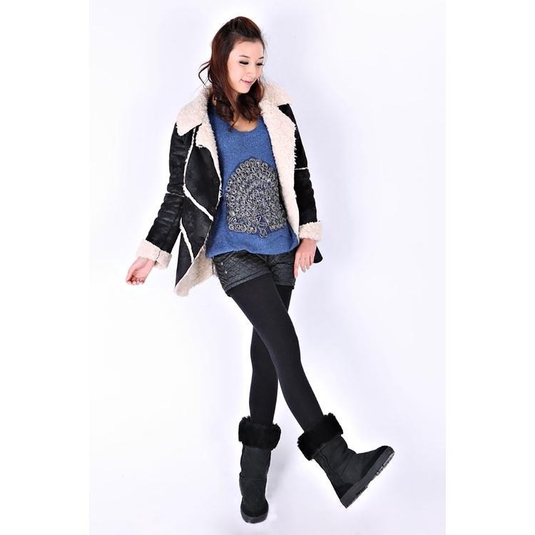 華貴, 褲襪, 加大內刷毛超柔保暖彈性 款 - 普若Pro品牌好襪子專賣館-細節圖3