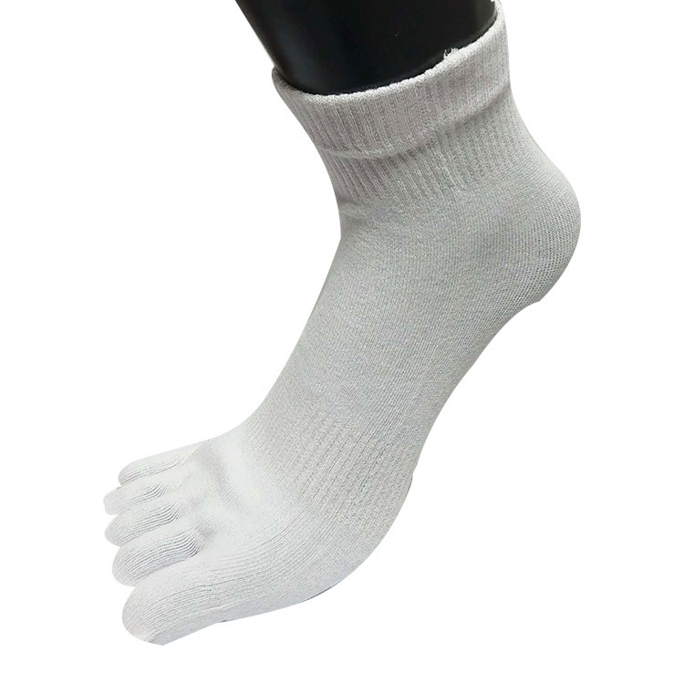 三合豐 ELF, 五趾襪, 精梳棉輕薄短統無後跟 款-細節圖2