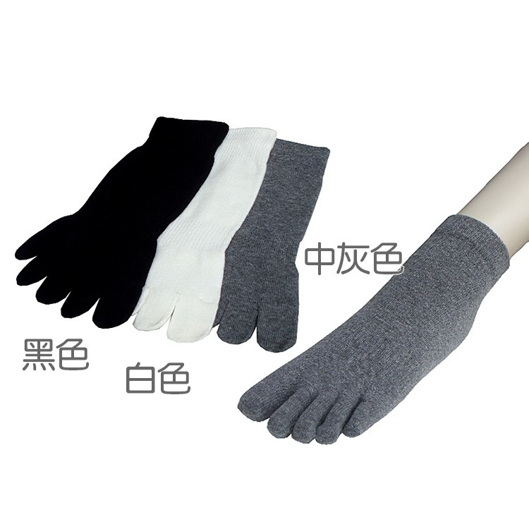 三合豐 ELF, 五趾襪, 精梳棉輕薄短統無後跟 款-細節圖4