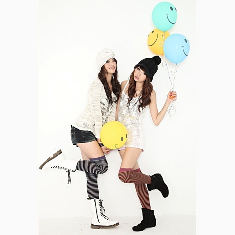 Roberta di Camerino 諾貝達, 膝上襪, 金蔥彩色斑馬 款-細節圖3