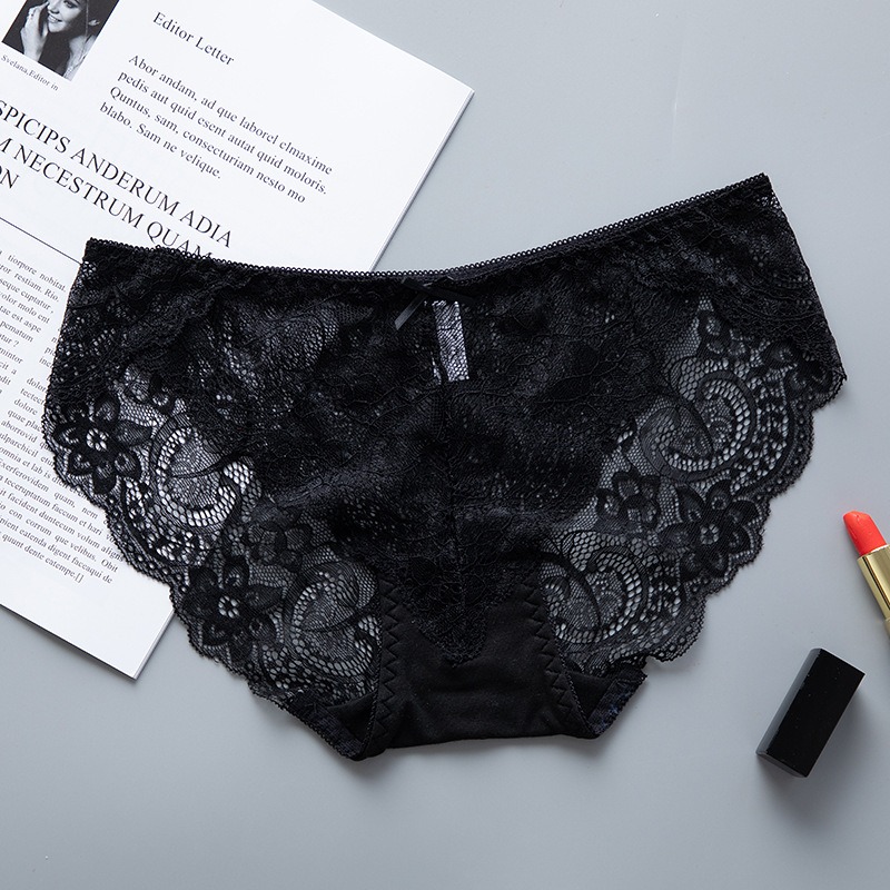 現貨□精緻雕花系列□浪漫花漾蕾絲內褲 低腰 蕾絲內褲 性感內褲 獨立包裝-細節圖4