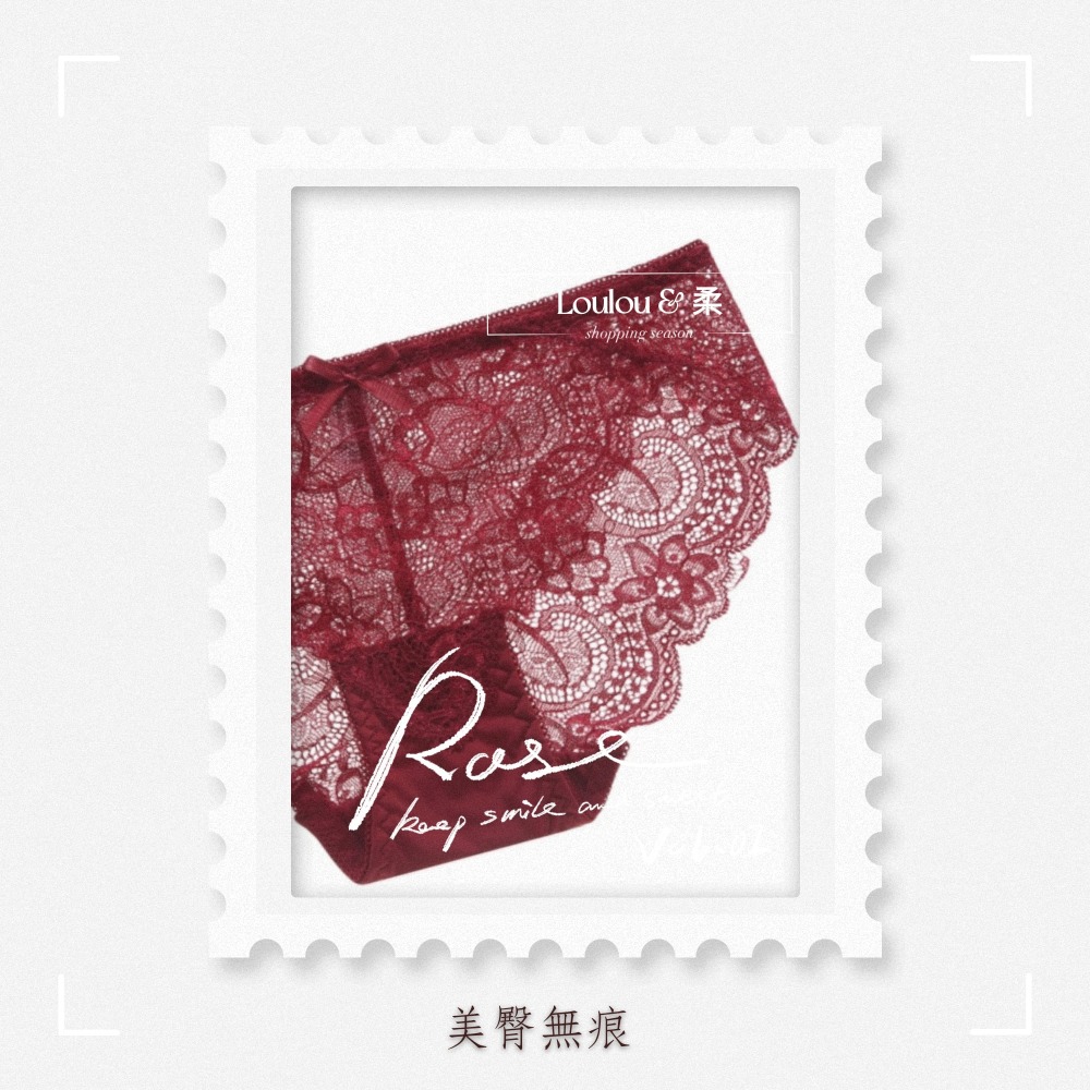 現貨□精緻雕花系列□浪漫花漾蕾絲內褲 低腰 蕾絲內褲 性感內褲 獨立包裝-細節圖6