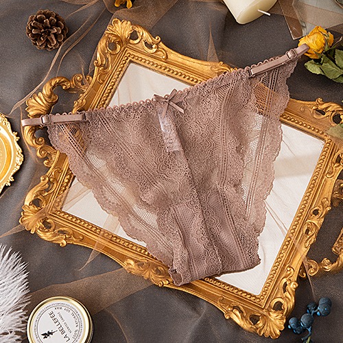 現貨□蜜桃美臀超推□蕾絲無痕內褲 細帶可調整 性感內褲 女內褲 獨立包裝-細節圖6