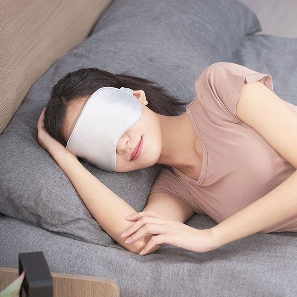 小米有品 小達熱敷護理眼罩 熱敷眼罩 發熱睡眠眼部遮光 插電式加熱護眼 保暖眼罩 睡覺眼罩-細節圖3