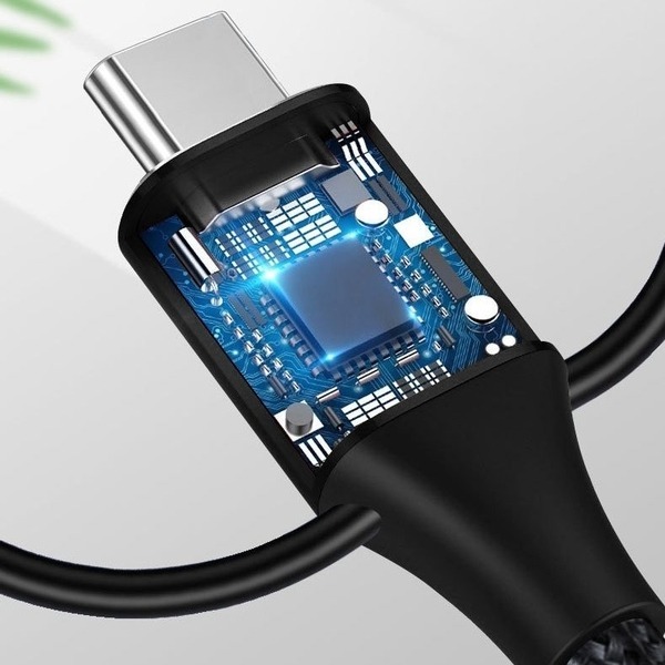 雙USB五合一充電線 數據線 傳輸線 Type-C60W快充iPhone18WPD 筆電 蘋果可用充電線-細節圖5