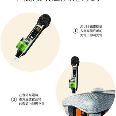 升級版 SD306 PLUS 貓頭鷹麥克風 家庭ktv 無線雙人麥克風藍牙音箱-細節圖5