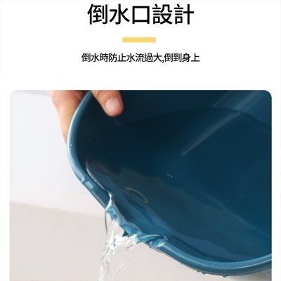 六件套雙層瀝水籃 食品PP材質 雙層洗菜籃子盆洗瀝水籃 蔬果分類六件套洗菜盆子可疊加洗菜籃-細節圖6