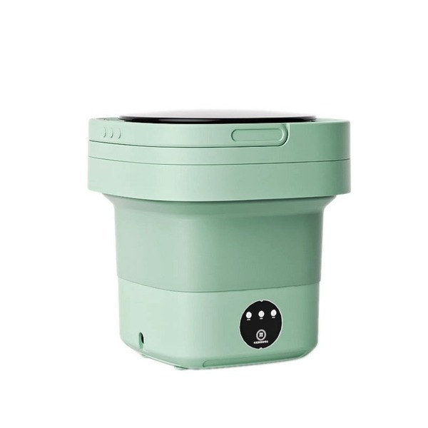 折疊洗衣機 6.5L 便攜式迷你脫水洗衣機 一鍵瀝水 宿舍學生襪子小型內衣內褲清洗機 迷你超聲波-細節圖2