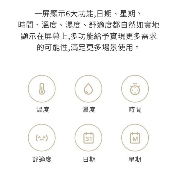 小米 米家智能溫濕度計3 超長續航 智能互聯 電子温度計 電子濕度計 超低功耗 超長續航-細節圖3