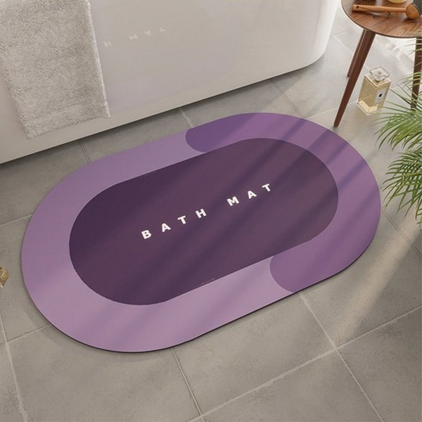 多瑙河40*60 硅藻土吸水地墊 硅藻土地墊矽藻土地墊 硅藻泥軟地墊 矽藻土軟地墊 浴室地墊-細節圖3