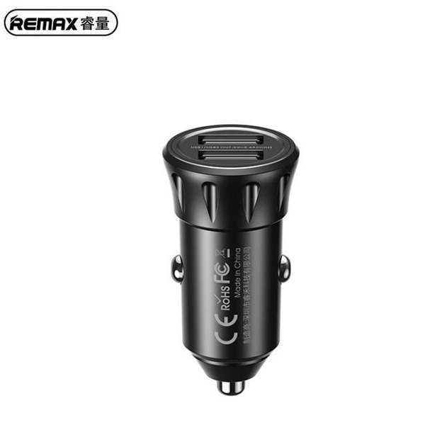 REMAX睿量 先鋒系列2.4A車載充電器 雙usb多功能車載點煙器RCC236-細節圖2