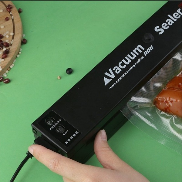 自動真空封口機 食物真空機 全自動密封 熟食壓縮袋 塑封保鮮 家用小型真空壓縮食材保鮮機-細節圖2