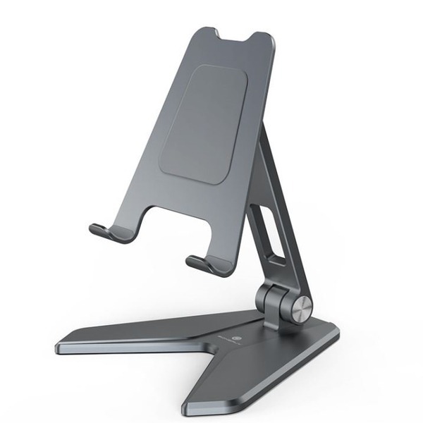 鎛銳boneruy 折疊鋁合金桌面懶人手機平板支架 金屬手機支架-細節圖2