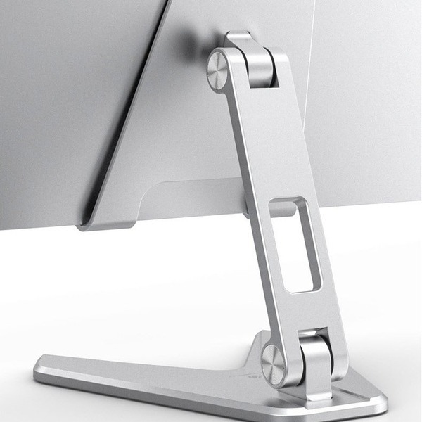 鎛銳boneruy 折疊鋁合金桌面懶人手機平板支架 金屬手機支架-細節圖5