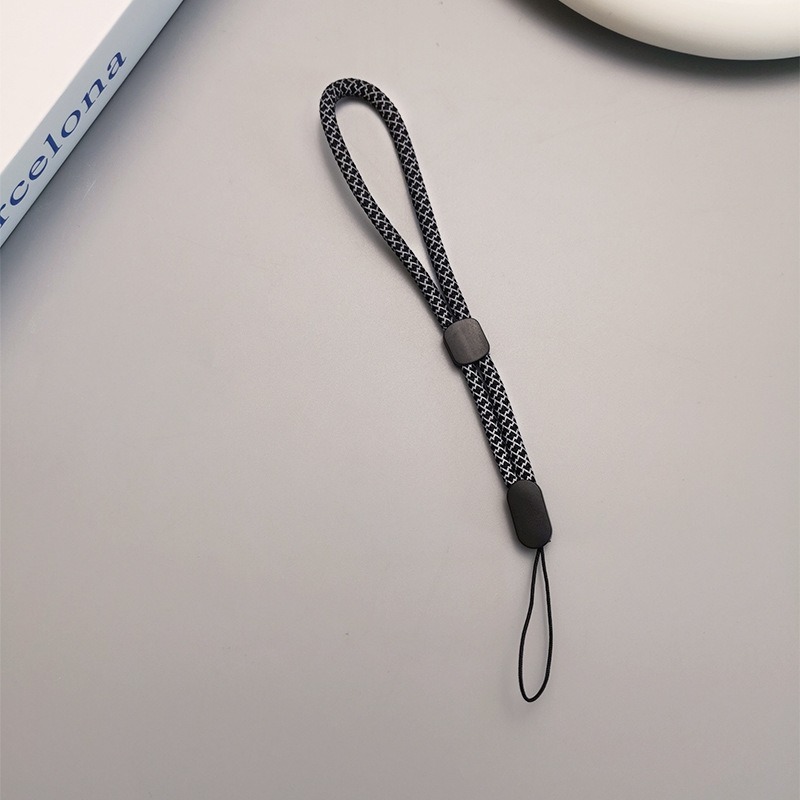 手機手腕短掛繩 螢光龍紋 手腕掛鏈 反光掛件手機殼掛繩 時尚簡約可調式 防丟手繩 手機手腕掛繩 手機掛繩夾片-細節圖9