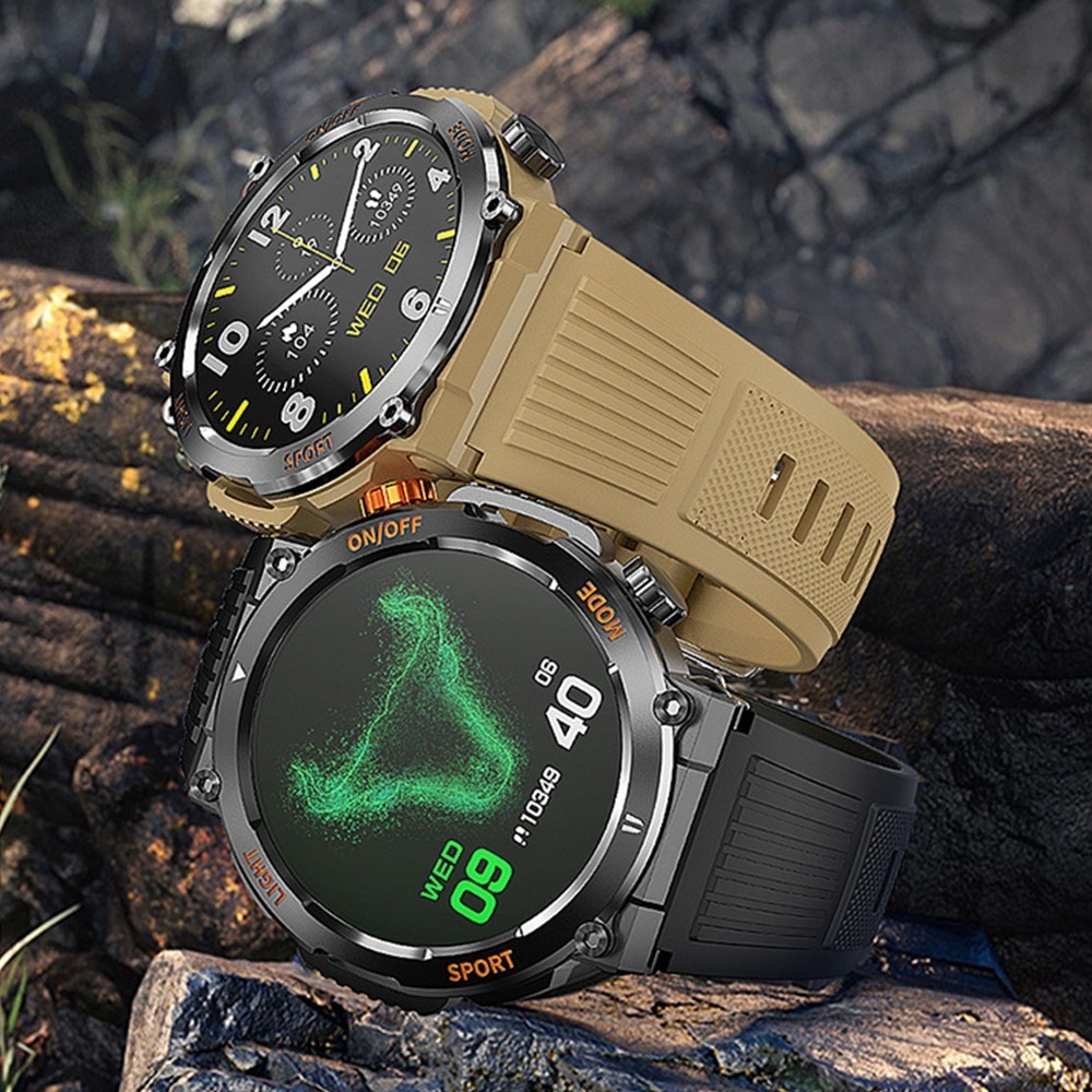 【MIVSEN】 台灣版line通話手錶 心率藍牙通話手錶 藍牙手錶 遊戲計步運動 指南針運動手錶 智慧手環H17-細節圖4