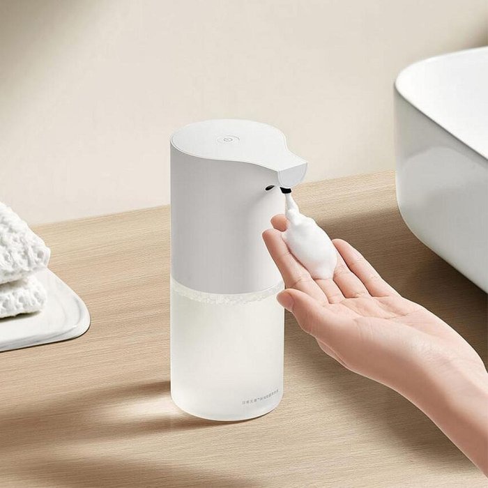 米家 自動洗手機1S 充電款 泡沫抑菌感應皂液器 自動洗手液 小米洗手機-細節圖10