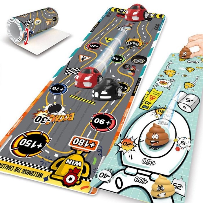 親子桌遊冰壺球 體育室內休閒親子互動 對戰保齡球 足球 兒童桌面遊戲玩具-細節圖9