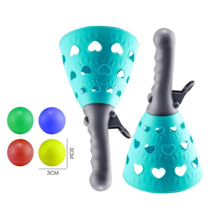 雙人大號對接球對接彈射球玩具 戶外玩具 接球器 親子戶外趣味玩具禮物彈射球-細節圖9