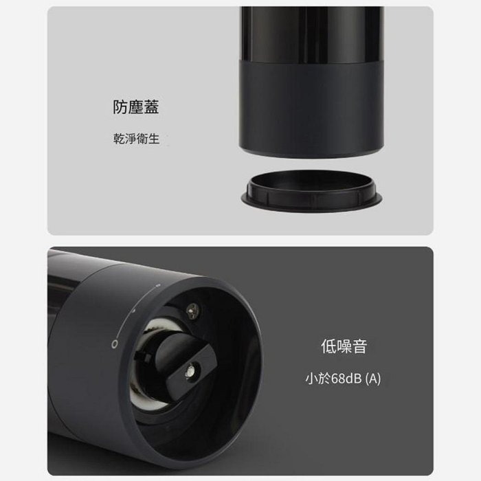 小米有品 火候 電動研磨器 家用廚房調味料 現磨黑白胡椒粒 花椒粉 玫瑰海粗鹽-細節圖9