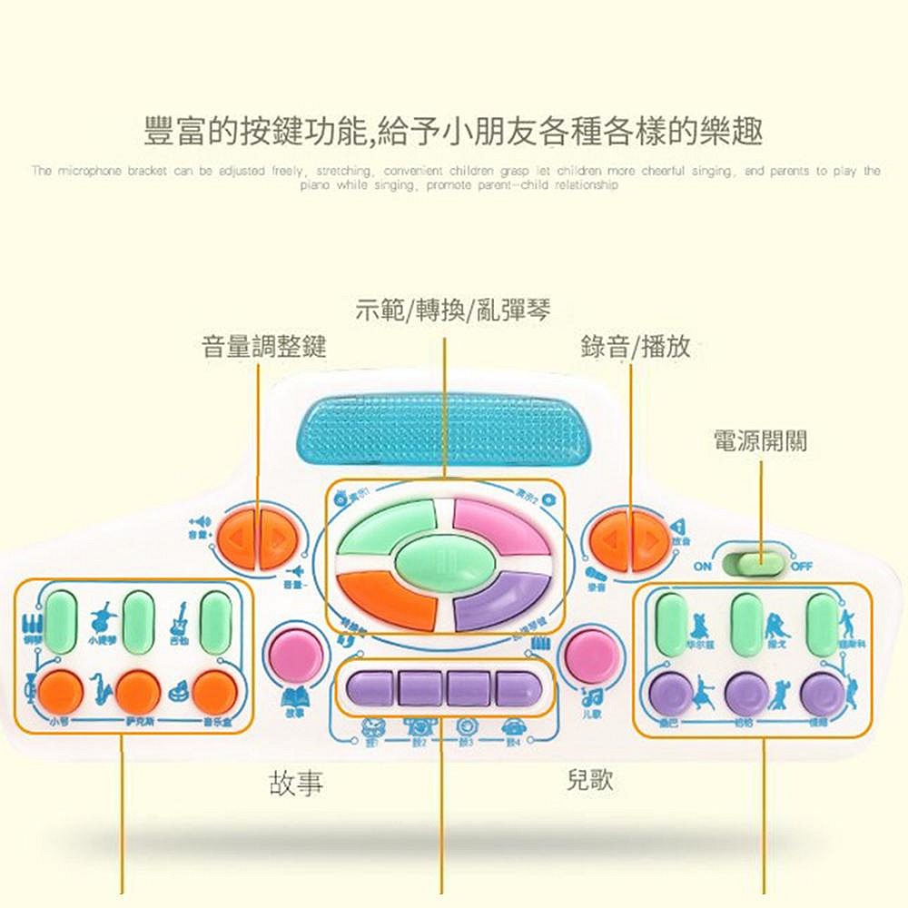 SQ1兒童電子琴 早教益智玩具 多功能電子琴 音樂玩具 寶寶鋼琴-細節圖7