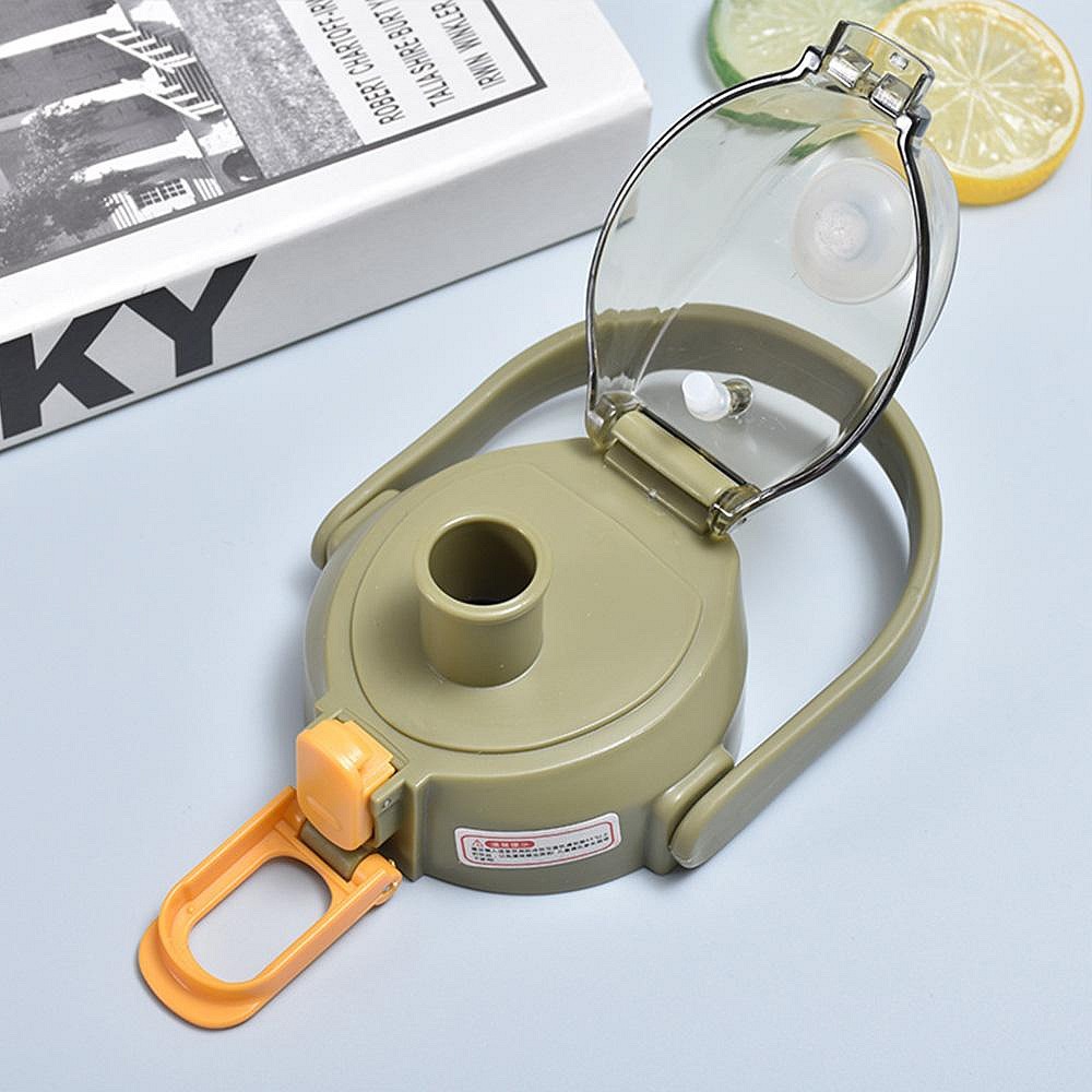 戶外便攜式運動水壺 1500ml不鏽鋼保溫杯 大容量 高顏值吸管杯-細節圖5