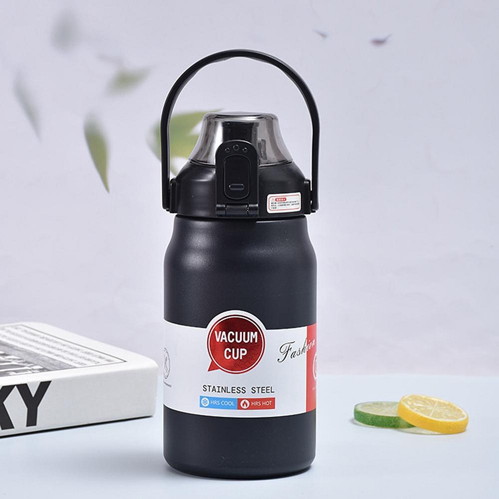 戶外便攜式運動水壺 1500ml不鏽鋼保溫杯 大容量 高顏值吸管杯-細節圖10