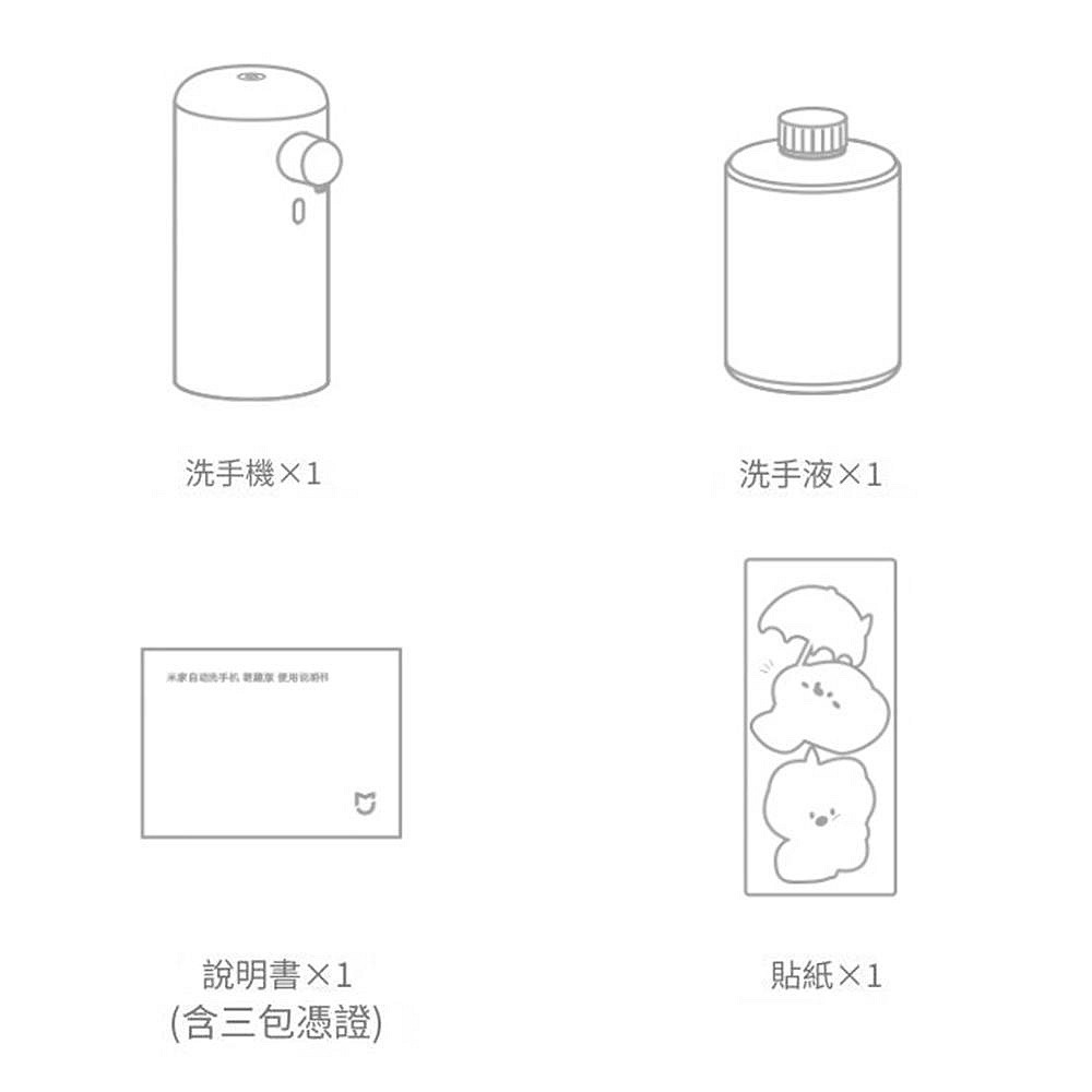 小米 米家 自動洗手機 萌趣版 米家洗手機套裝 充電抑菌款 自動洗手液機 兒童洗手機 小米洗手機 自動洗手機 給皂機-細節圖9