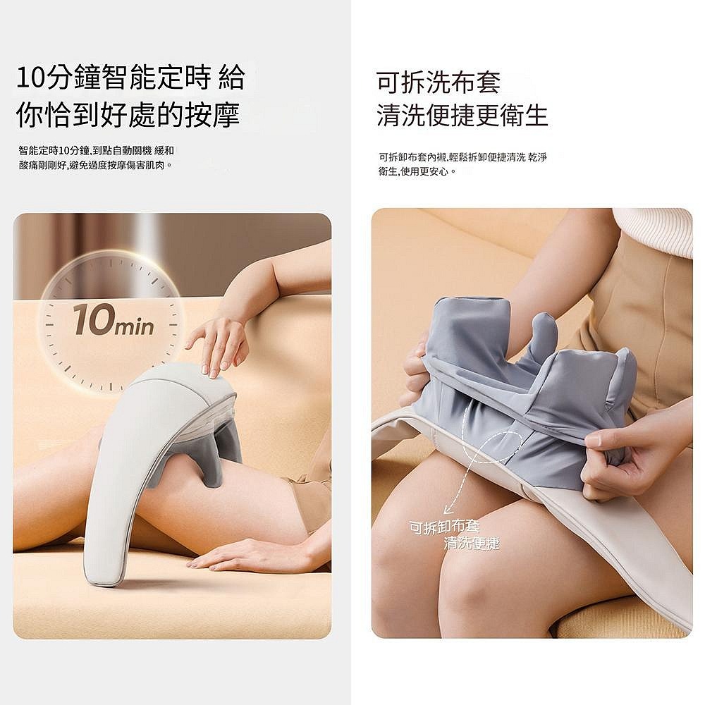 YOGEMDI 6D斜方肌頸椎按摩器 肩頸按摩頸器 頸部按摩器 熱敷揉捏按摩-細節圖8