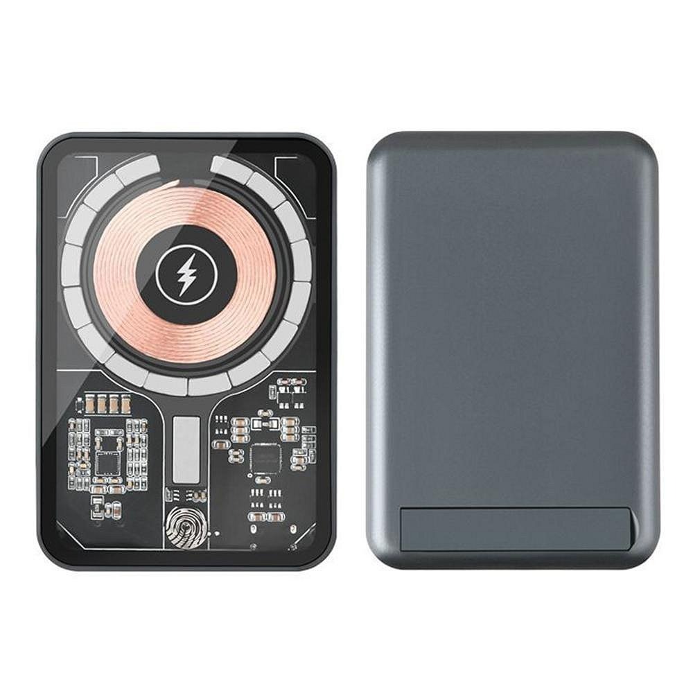 指紋解鎖 透明無線磁吸行動電源 快充帶數顯 10000MAH 大容量行動電源-規格圖10