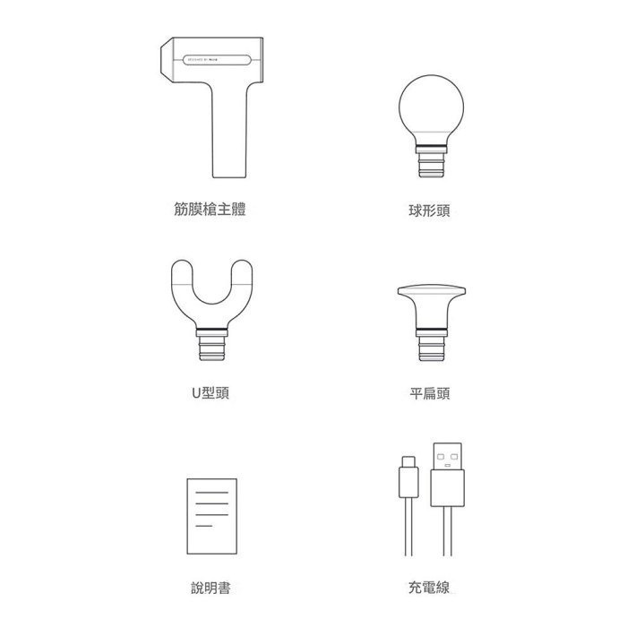 小米米家 25kg 筋膜槍3 肌肉按摩槍 頸部筋膜槍-細節圖10