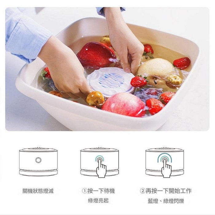 悠伴 蔬果淨化器 家用清洗機 自動智慧洗水果洗菜機 淨食機去農殘-細節圖8