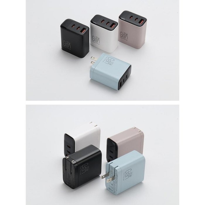 CYKE 氮化鎵 65W 三孔快速充電器 旅充頭 快充 PD65W-細節圖11