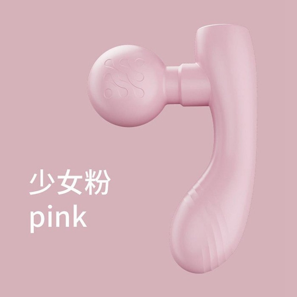 YOGEMDI 女士雙頭震動筋膜槍 靜音按摩儀 舒緩疲勞按摩棒-規格圖10