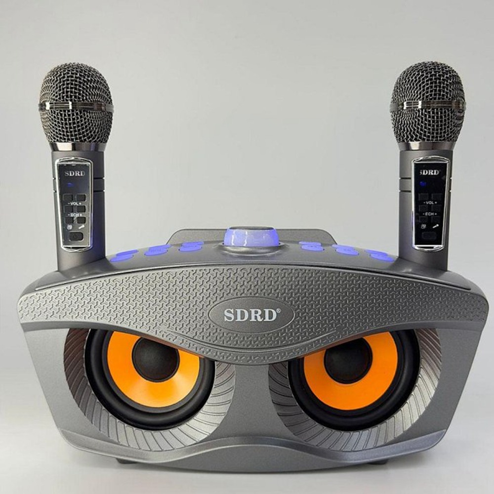 SD306plus 貓頭鷹藍牙音箱 無線麥克風 K歌一體機 音響 家庭KTV機-規格圖11