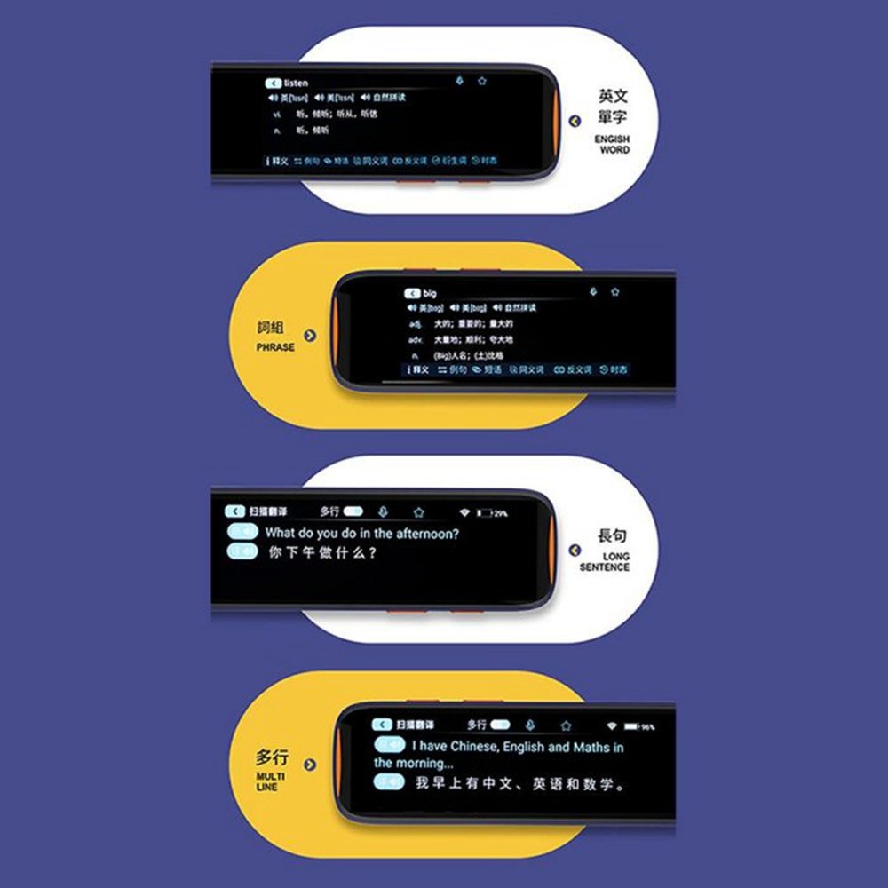 YOGEMDI SD08pro 智能翻譯筆 全科通用 離線款 國小中高中通用 掃讀筆 學生專用字典筆-細節圖6