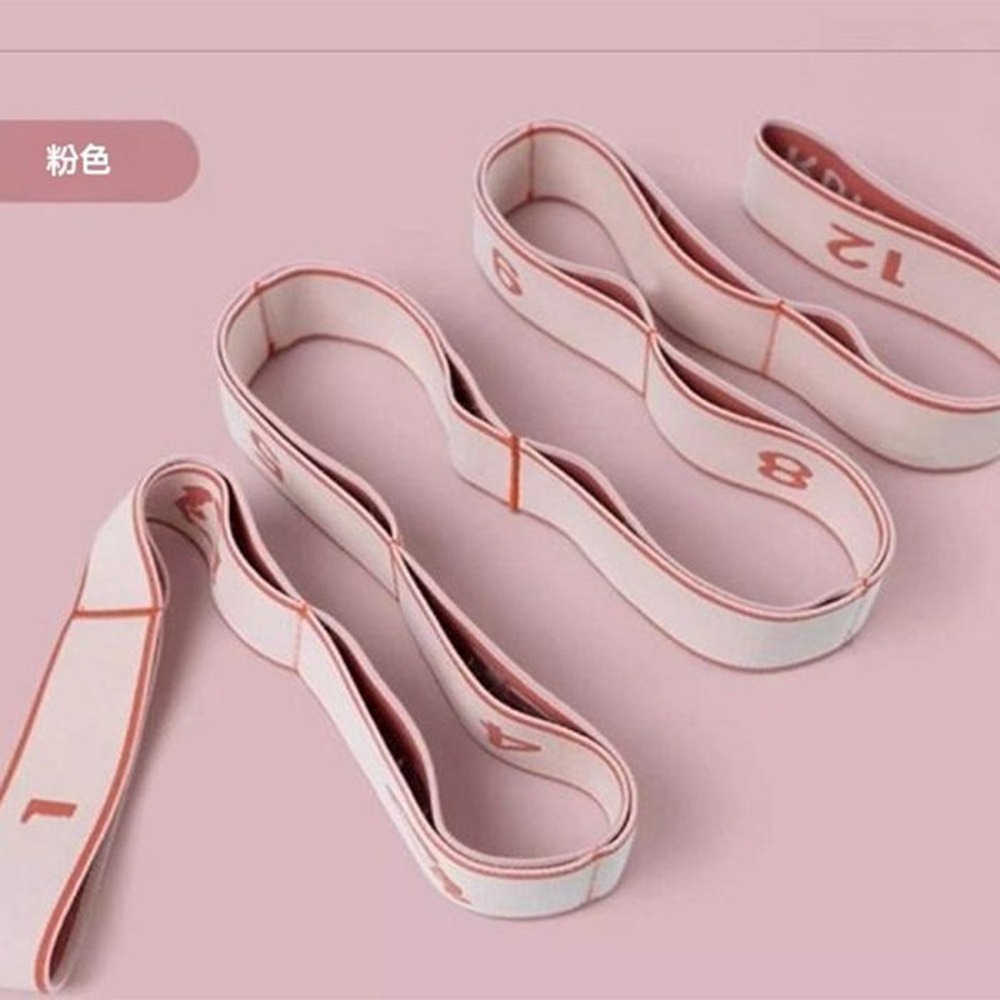 分段數字設計  阻力帶 拉筋帶 舞蹈帶 拉力帶 瑜珈彈力帶 翹臀 瑜珈伸展帶 健身彈力帶 健身阻力帶  加寬加厚-細節圖5