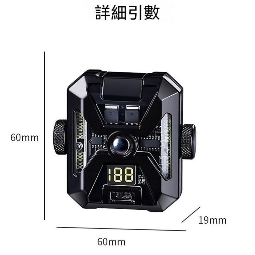 指尖陀螺打火機雙電弧點煙器 機甲電弧打火機 電子點火槍 電子點火器 充電點火器 蠟燭 電弧點火器 防風打火機-細節圖7