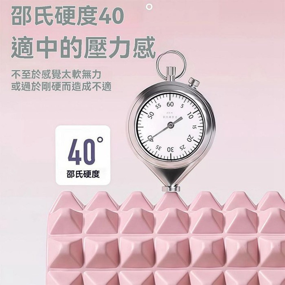 實心瑜珈柱 45公分 實心滾輪 瑜珈柱 按摩滾筒 瑜珈滾筒 健身滾筒 滾背 肌肉放鬆 普拉提狼牙瑜珈柱-細節圖11