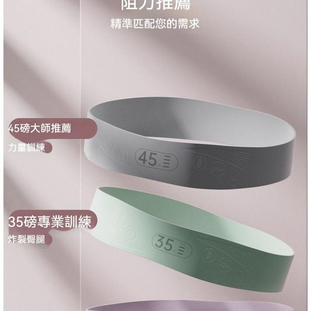 蜜桃臀彈力帶 美臀神器 深蹲輔助 瑜珈帶 彈力帶 阻力圈 拉力帶 阻力帶 臀部訓練 瑜珈彈力帶-細節圖7