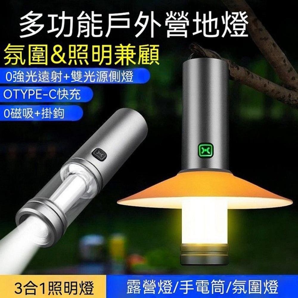 【現貨】長續航迷你露營燈 露營燈帶 戶外燈條 氛圍燈 帳篷燈 營地掛燈 氣氛燈 便攜伸縮手搖燈帶 居家裝飾 防水照明 應-細節圖2