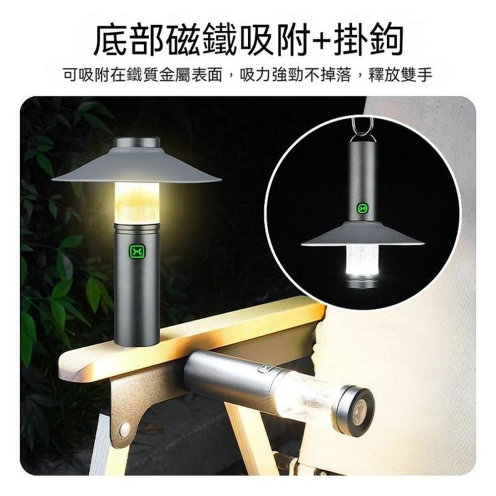 【現貨】長續航迷你露營燈 露營燈帶 戶外燈條 氛圍燈 帳篷燈 營地掛燈 氣氛燈 便攜伸縮手搖燈帶 居家裝飾 防水照明 應-細節圖3