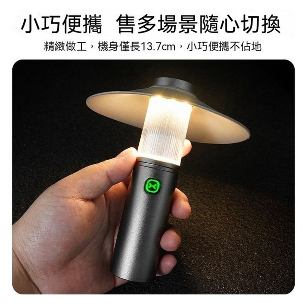 【現貨】長續航迷你露營燈 露營燈帶 戶外燈條 氛圍燈 帳篷燈 營地掛燈 氣氛燈 便攜伸縮手搖燈帶 居家裝飾 防水照明 應-細節圖6
