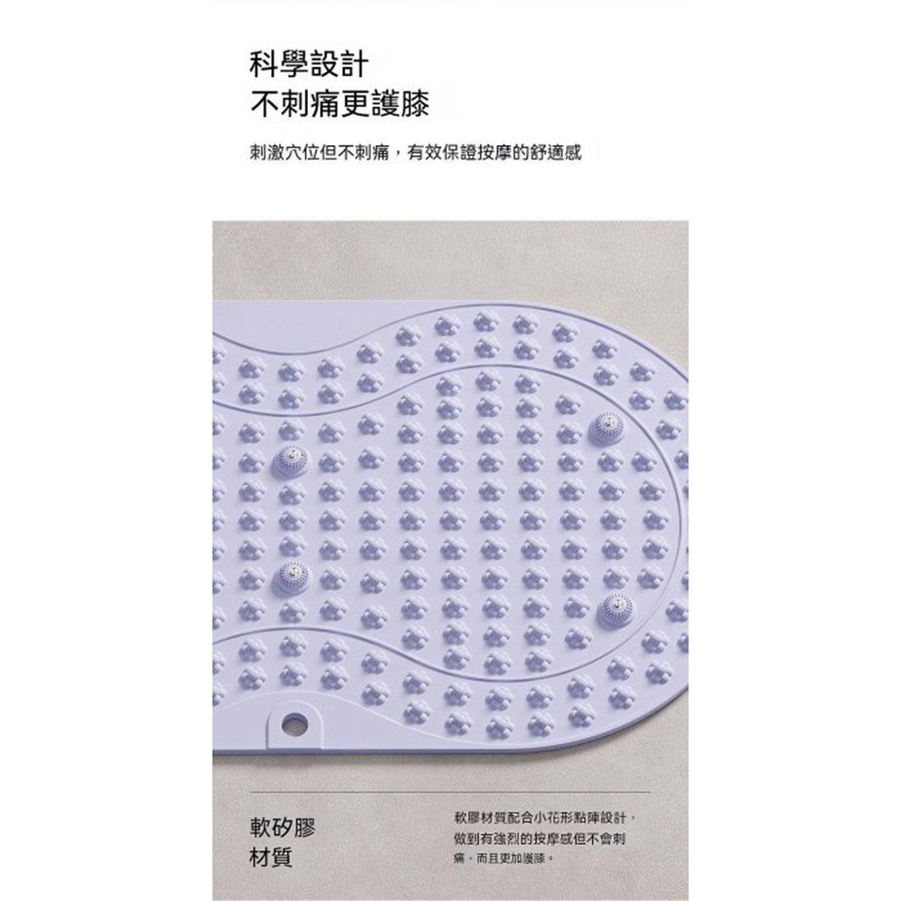 【YOGEMDI】 MA液態軟膠指壓板 超慢跑 室內原地跑步墊 腳底按摩墊 足底經絡疏通 靜音跳繩墊 軟式趾壓板 減震健-細節圖6
