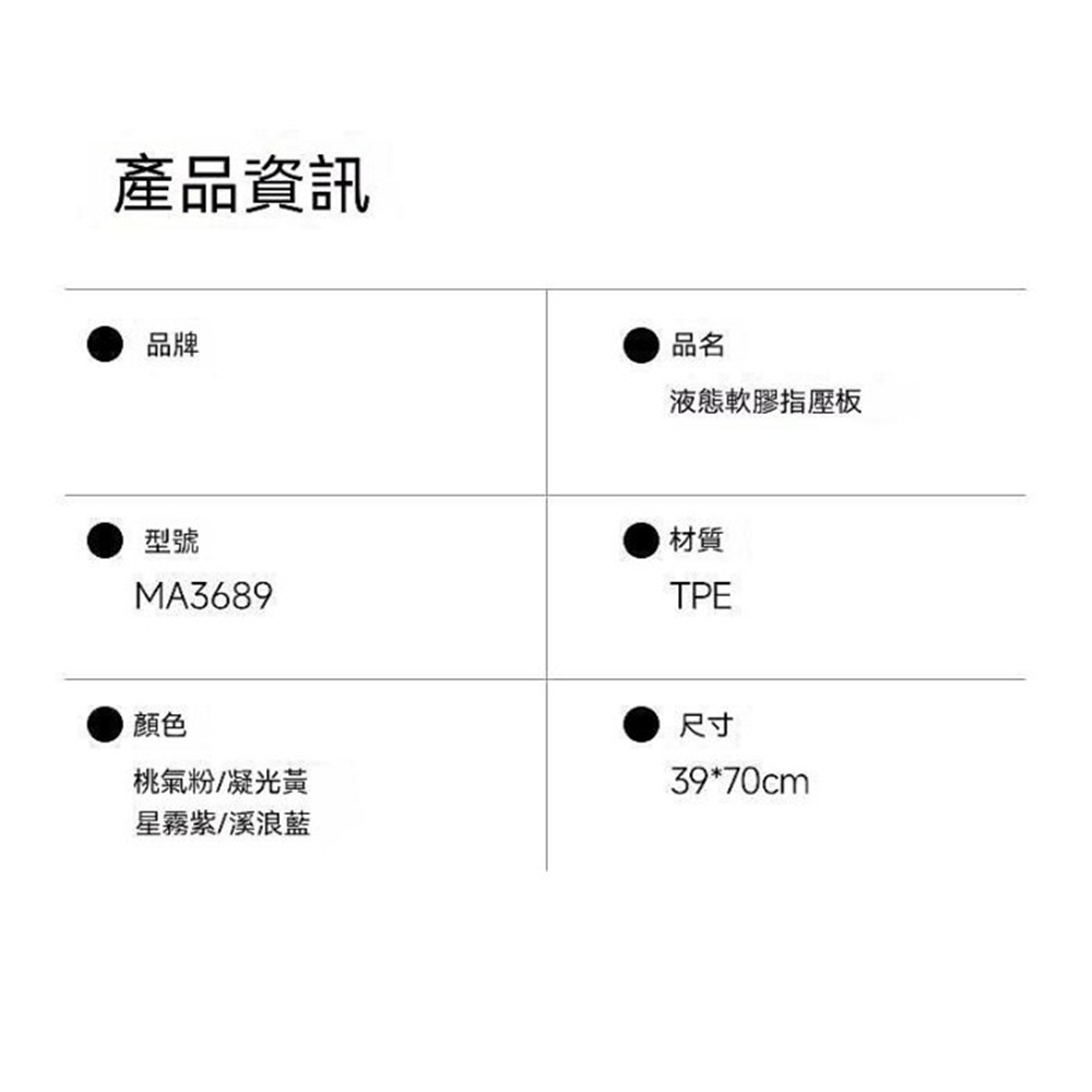 【YOGEMDI】 MA液態軟膠指壓板 超慢跑 室內原地跑步墊 腳底按摩墊 足底經絡疏通 靜音跳繩墊 軟式趾壓板 減震健-細節圖8