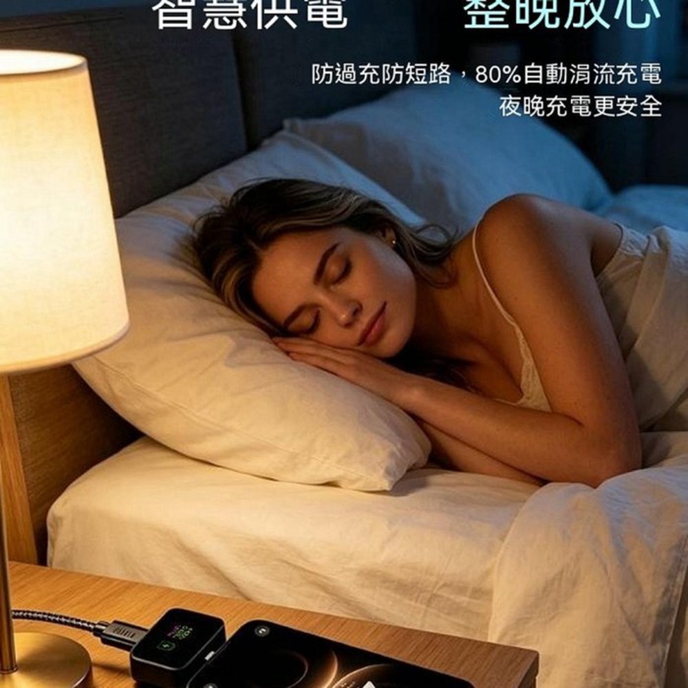 第5代 AI自動斷電充電器滿電自動分離器 TypeC專用 充滿自動拔出 防過充 救電池神器 夜間充電 安全防爆 筆電手機-細節圖5