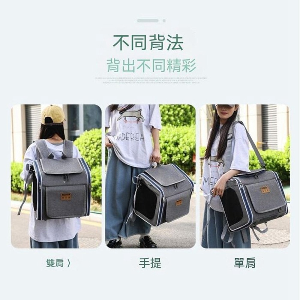 寵物機車包 寵物後背包 寵物背包雙肩 寵物包 貓咪外出包 提雙肩包 北歐風自行車-細節圖10