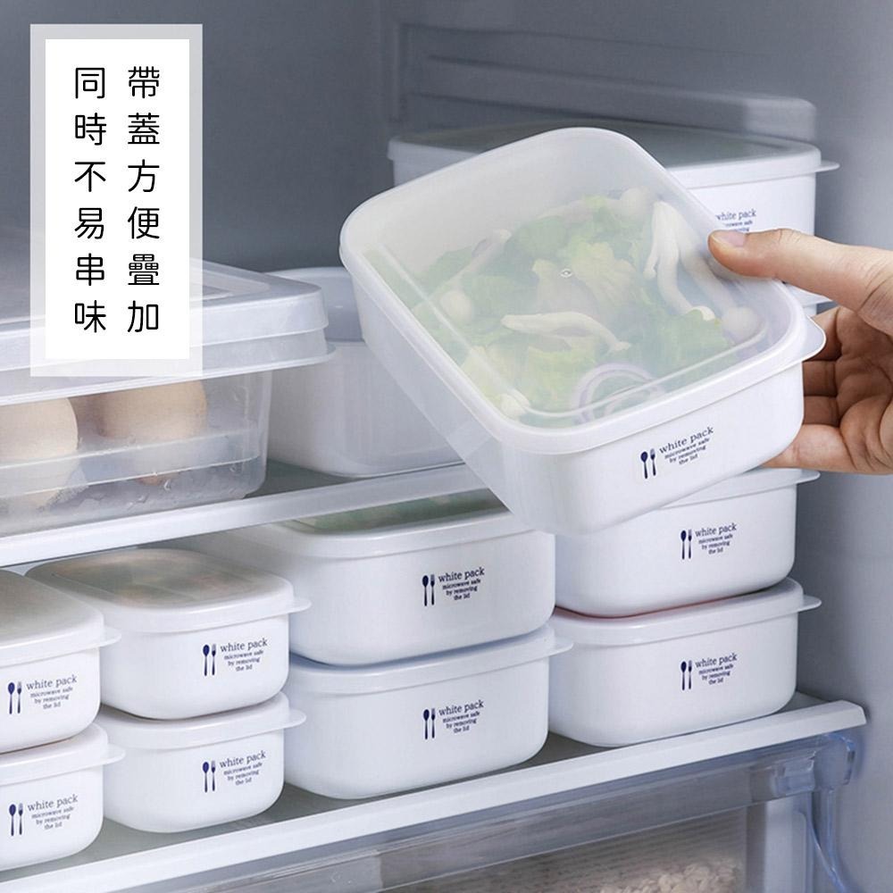 免運！超值12入組【日本NAKAYA】白色保鮮盒 冷凍保鮮盒 微波保鮮盒 小保鮮盒 水果保鮮盒 密封保鮮盒 日本保鮮盒-細節圖5