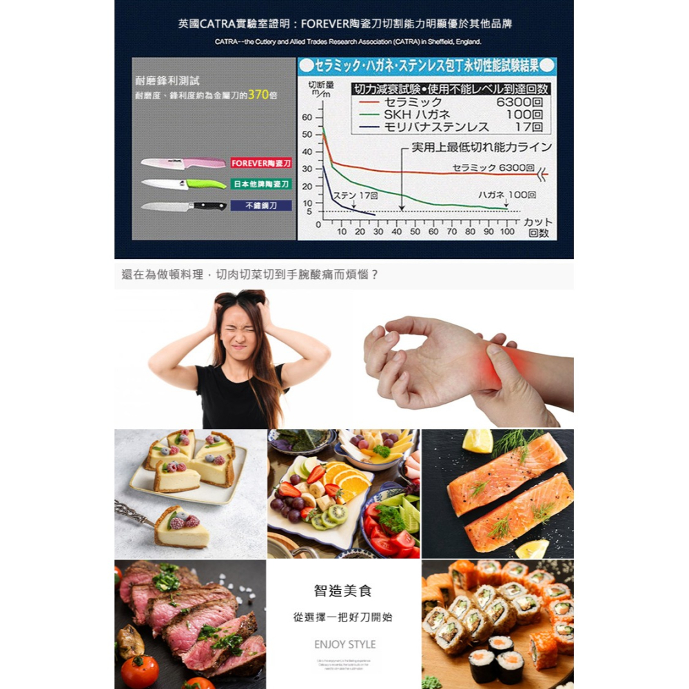 【FOREVER】日本製造鋒愛華黑鑽陶瓷刀16CM(黑刃黑柄)-細節圖5