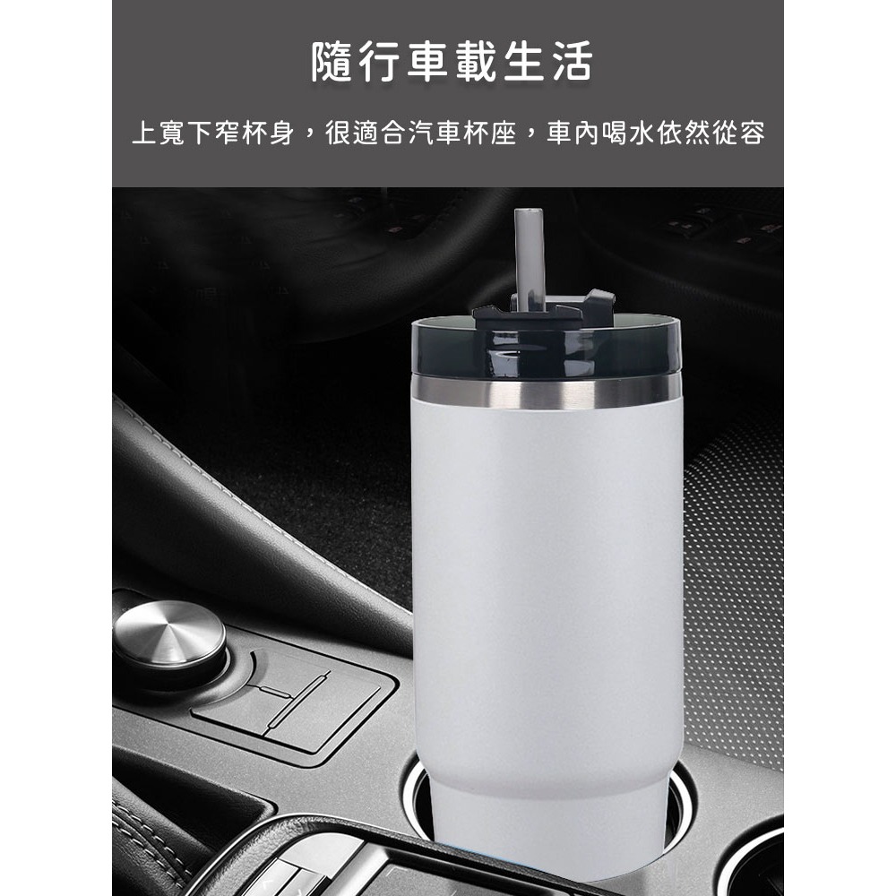 冰霸杯/隨行杯 附吸管900ML【日本FOREVER】不鏽鋼保冰保冷冰霸杯/隨行杯/飲料杯/保溫杯-細節圖8